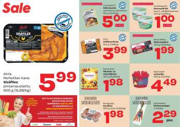 Sale tarjoukset  - 22.07.2021 - 25.07.2021.