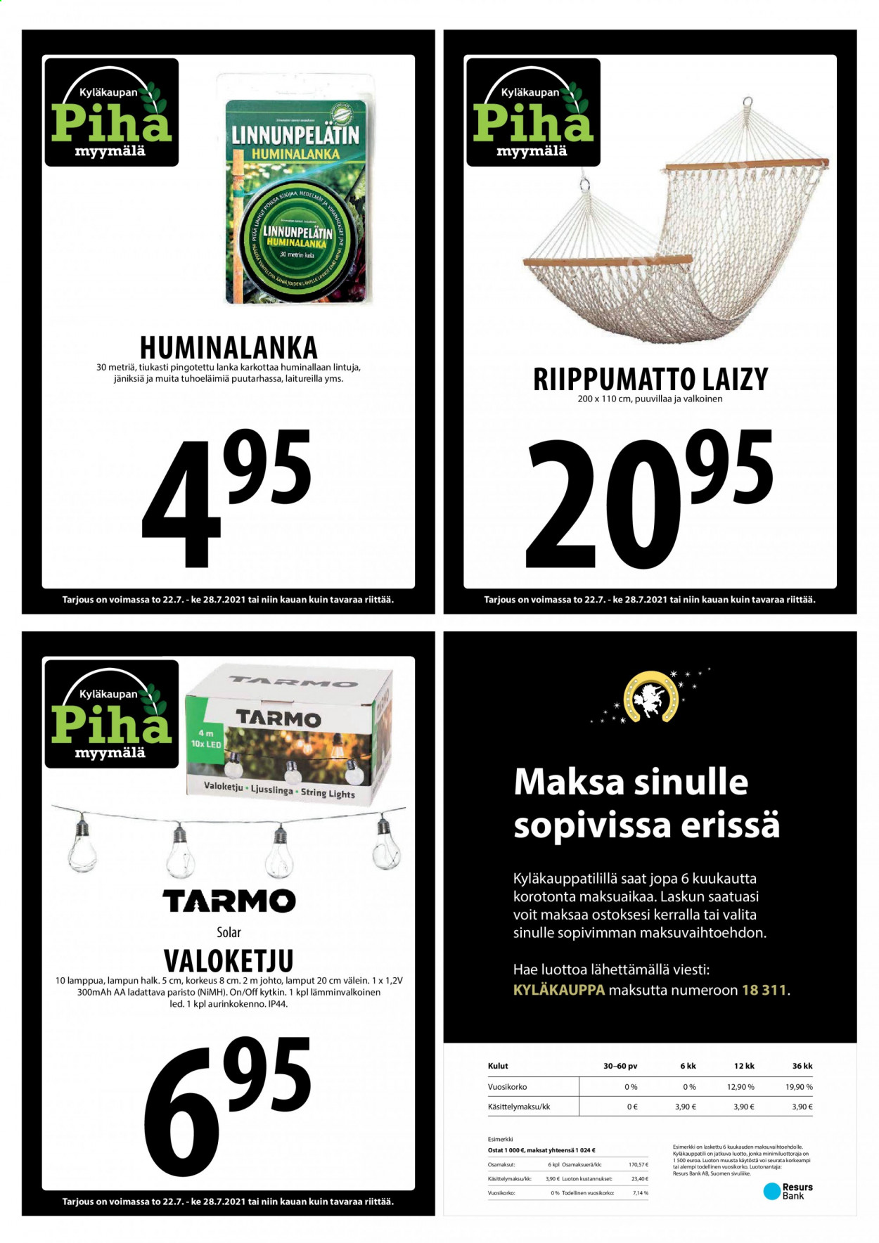Tuuri tarjoukset - 22.07.2021 - 28.07.2021. Sivu 32