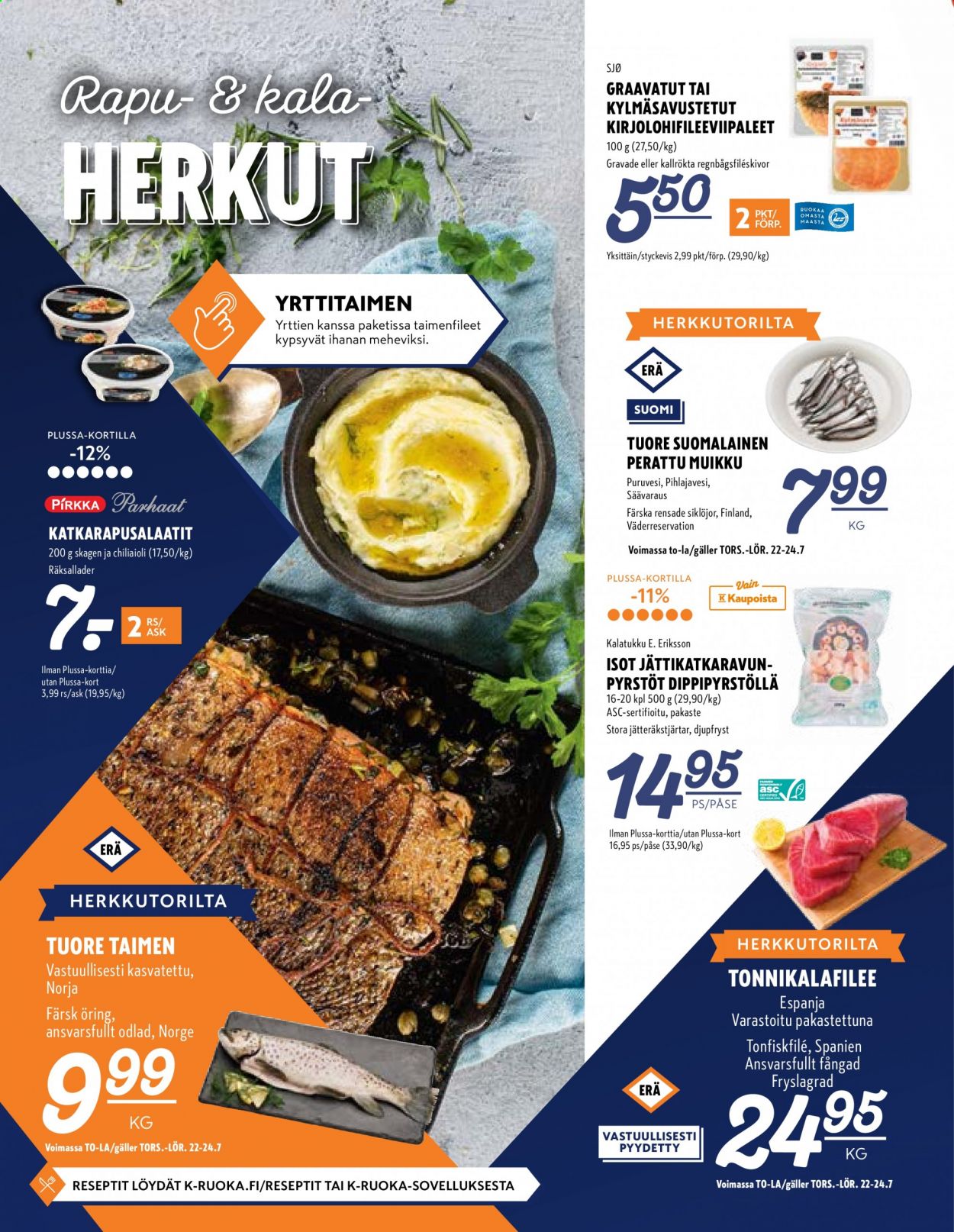 K-Supermarket tarjoukset - 22.07.2021 - 25.07.2021. Sivu 4