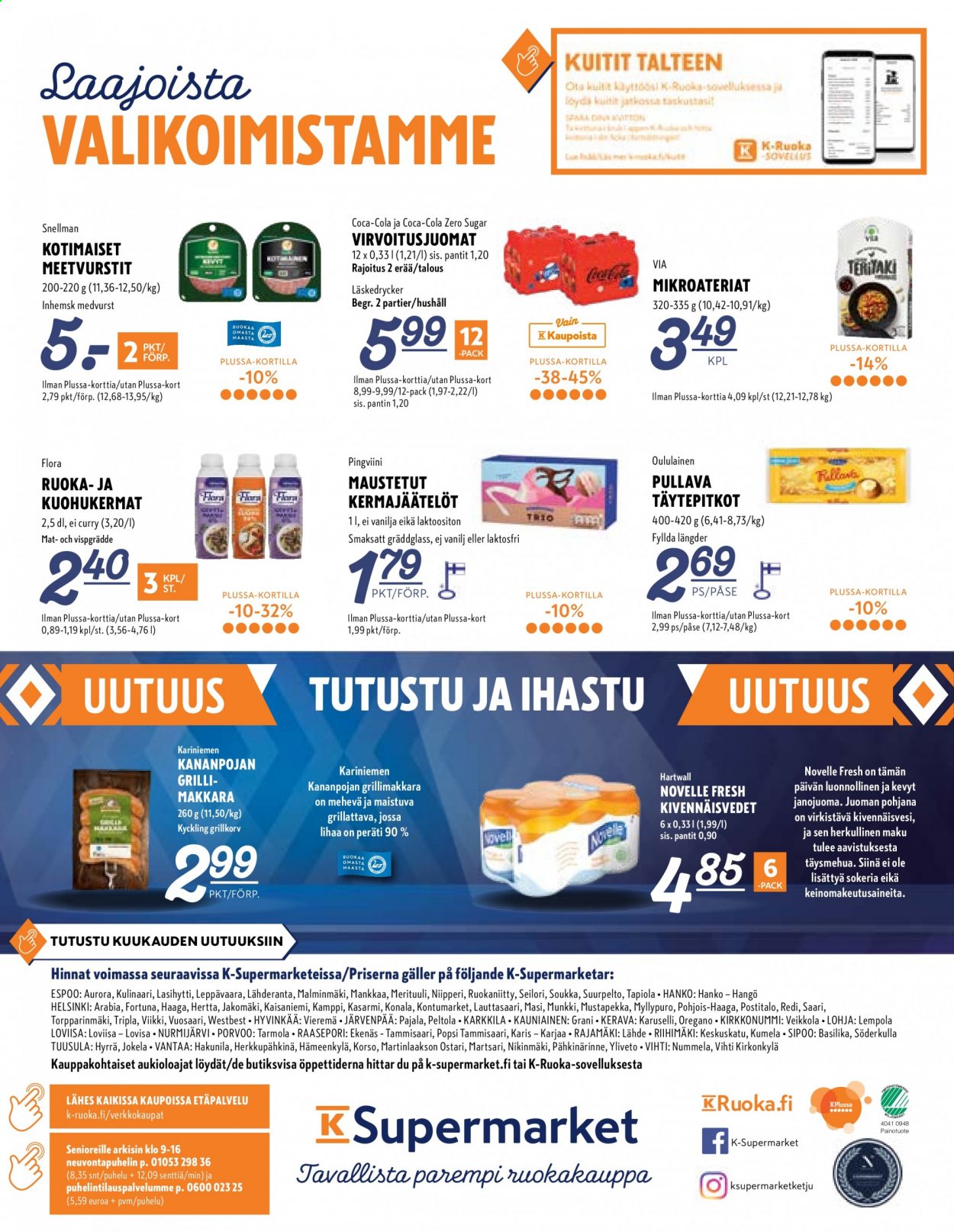 K-Supermarket tarjoukset - 22.07.2021 - 25.07.2021. Sivu 8
