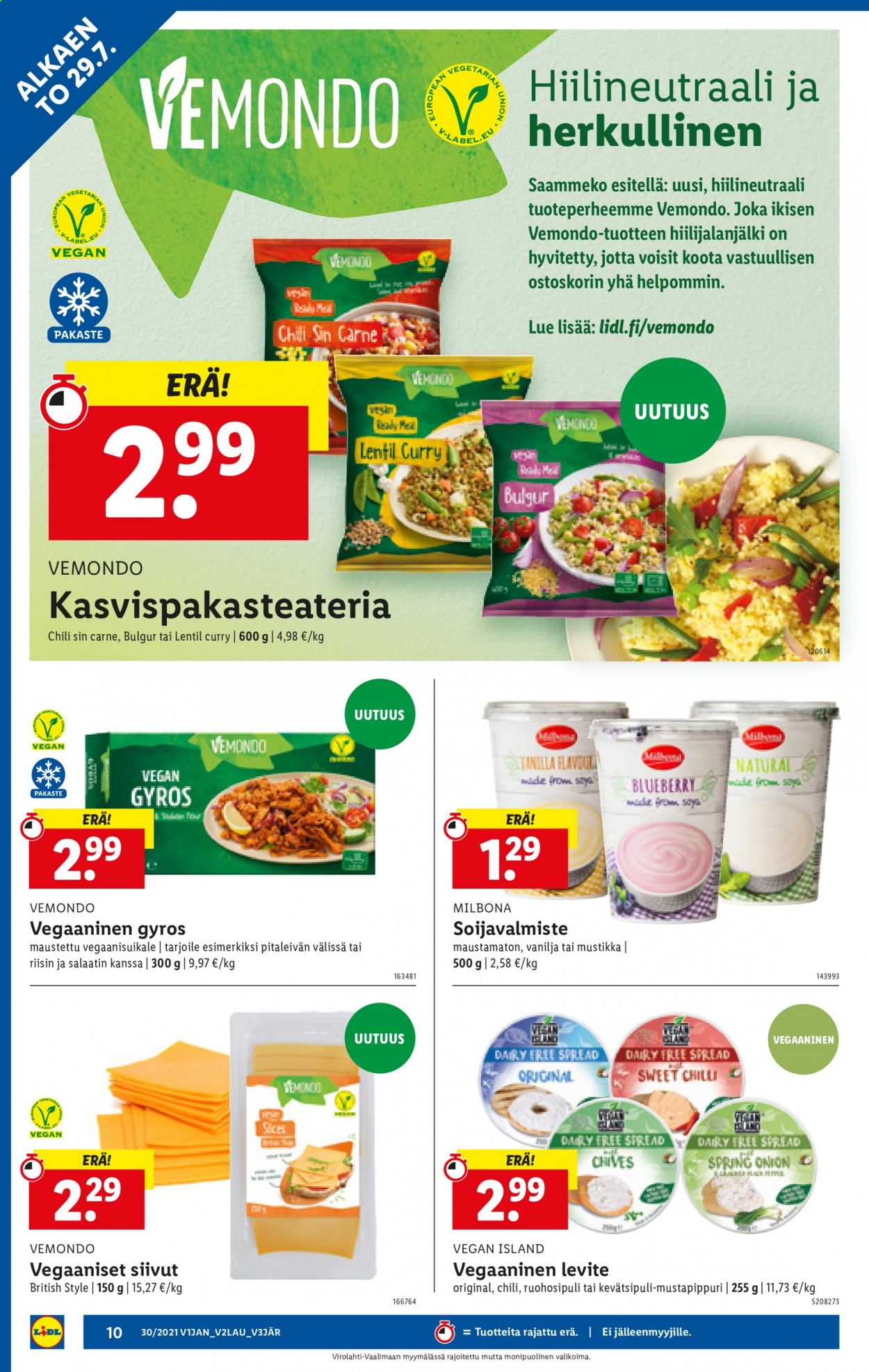 Lidl tarjoukset - 29.07.2021 - 04.08.2021. Sivu 10
