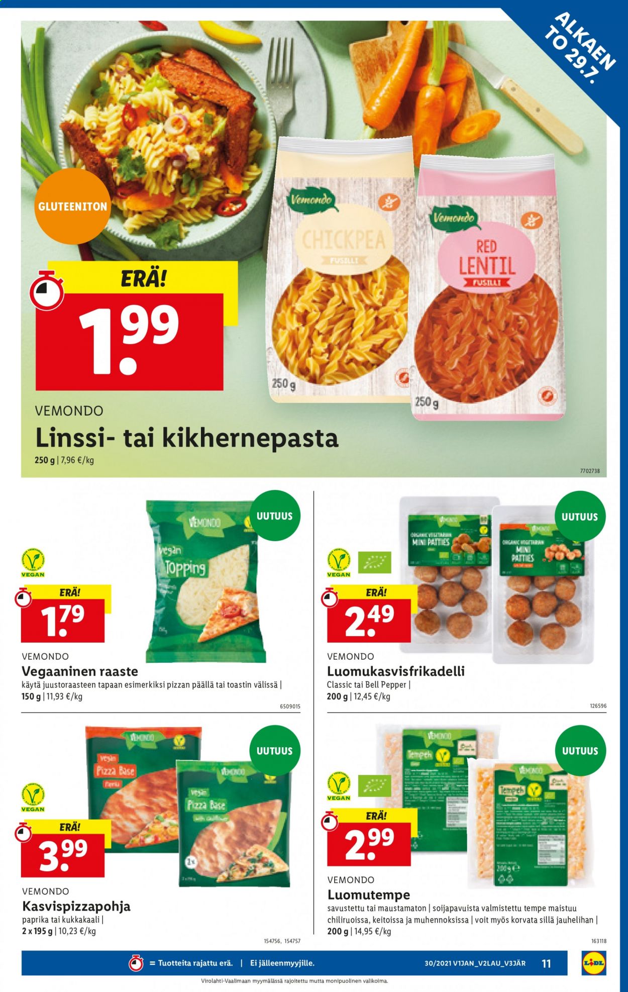 Lidl tarjoukset - 29.07.2021 - 04.08.2021. Sivu 11
