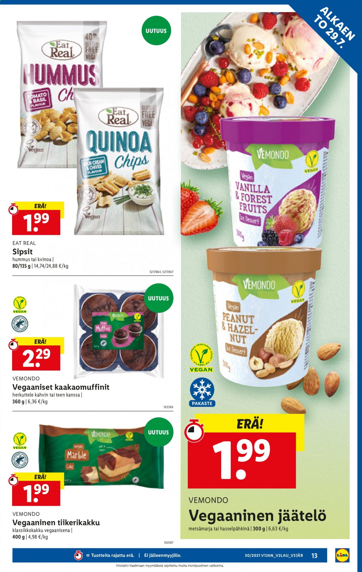 Lidl tarjoukset - 29.07.2021 - 04.08.2021. Sivu 13