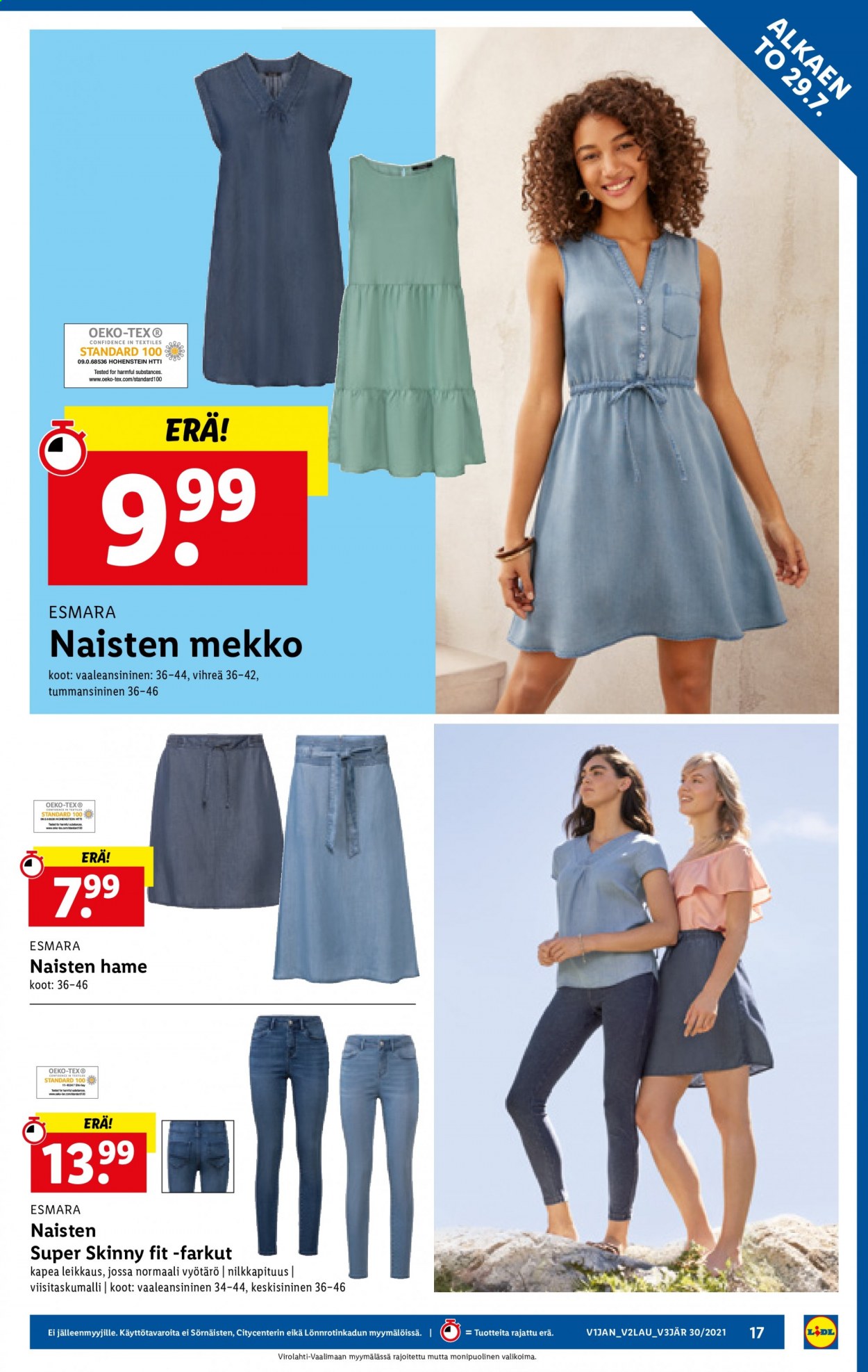 Lidl tarjoukset - 29.07.2021 - 04.08.2021. Sivu 17