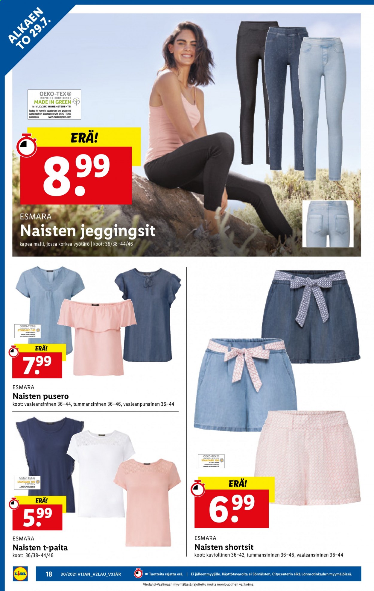 Lidl tarjoukset - 29.07.2021 - 04.08.2021. Sivu 18