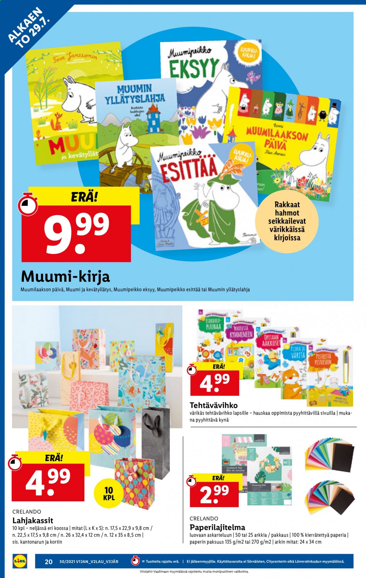 Lidl tarjoukset - 29.07.2021 - 04.08.2021. Sivu 20