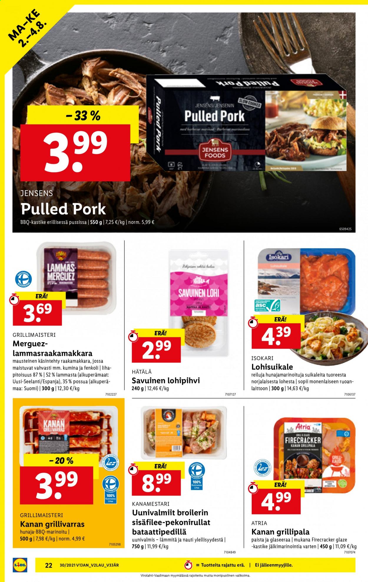 Lidl tarjoukset - 29.07.2021 - 04.08.2021. Sivu 22