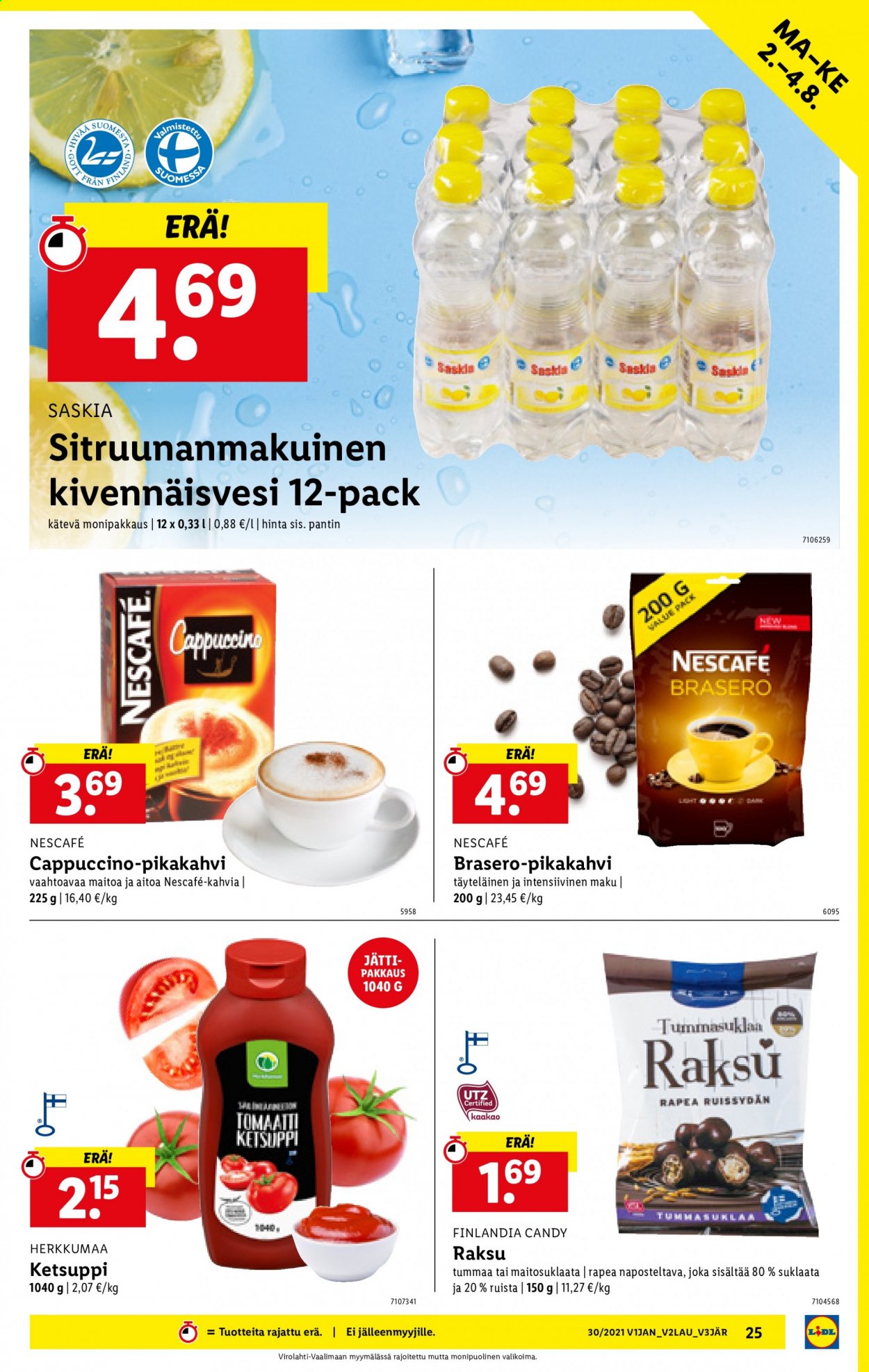 Lidl tarjoukset - 29.07.2021 - 04.08.2021. Sivu 25