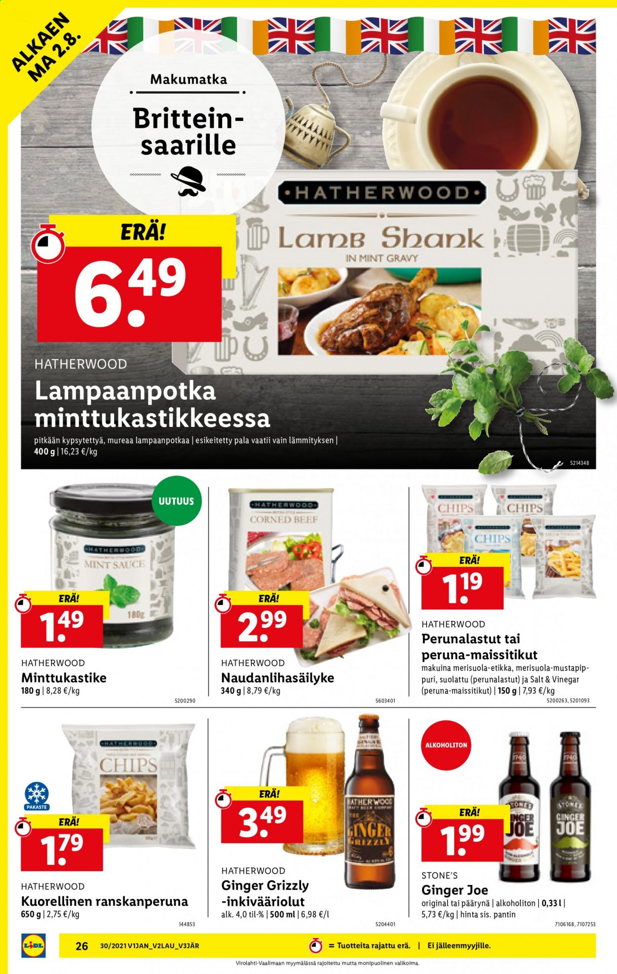 Lidl tarjoukset - 29.07.2021 - 04.08.2021. Sivu 26