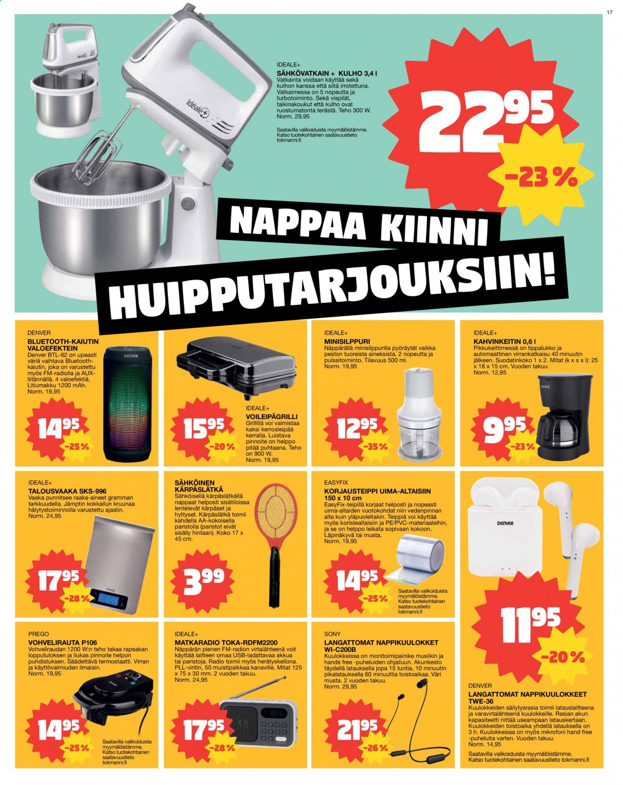 Tokmanni tarjoukset - 26.07.2021 - 01.08.2021. Sivu 17