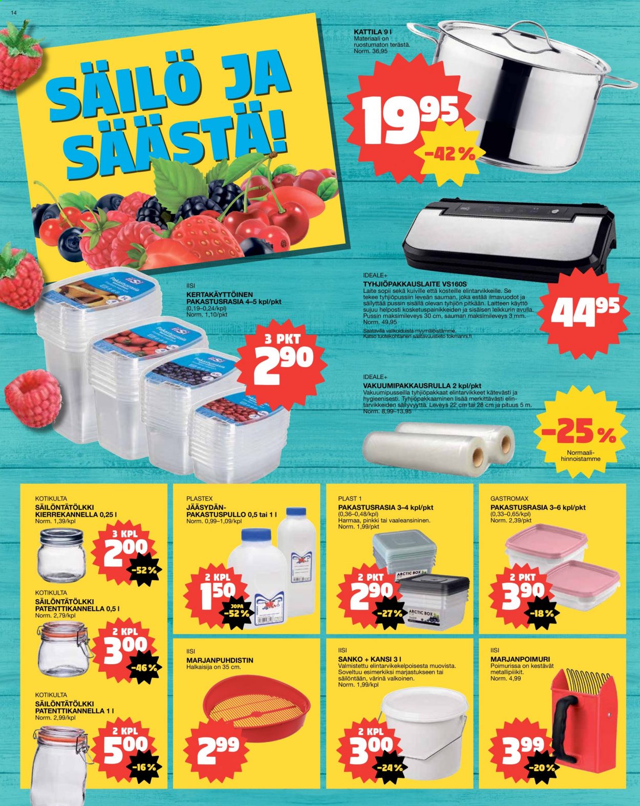 Tokmanni tarjoukset - 26.07.2021 - 01.08.2021. Sivu 14