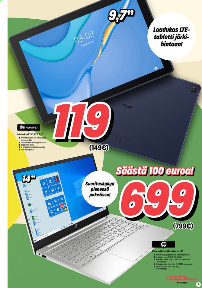 Veikon Kone tarjoukset - 26.07.2021 - 01.08.2021. Sivu 7