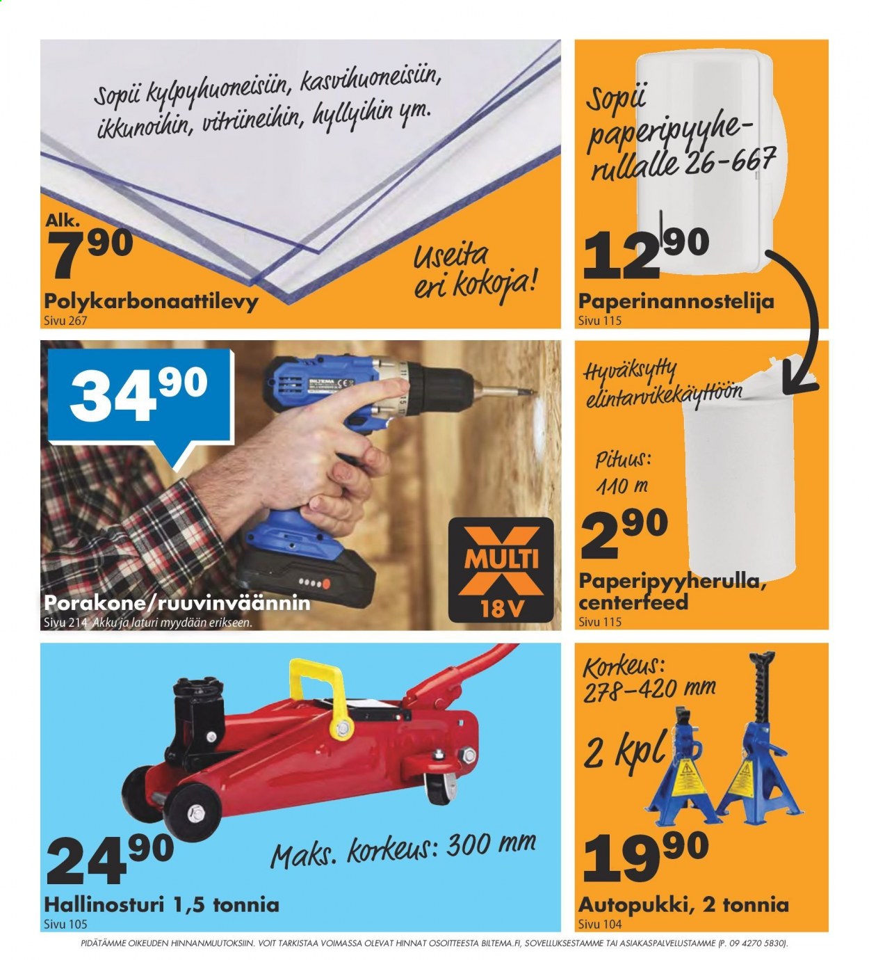 Biltema tarjoukset - 25.07.2021 - 20.02.2022. Sivu 2
