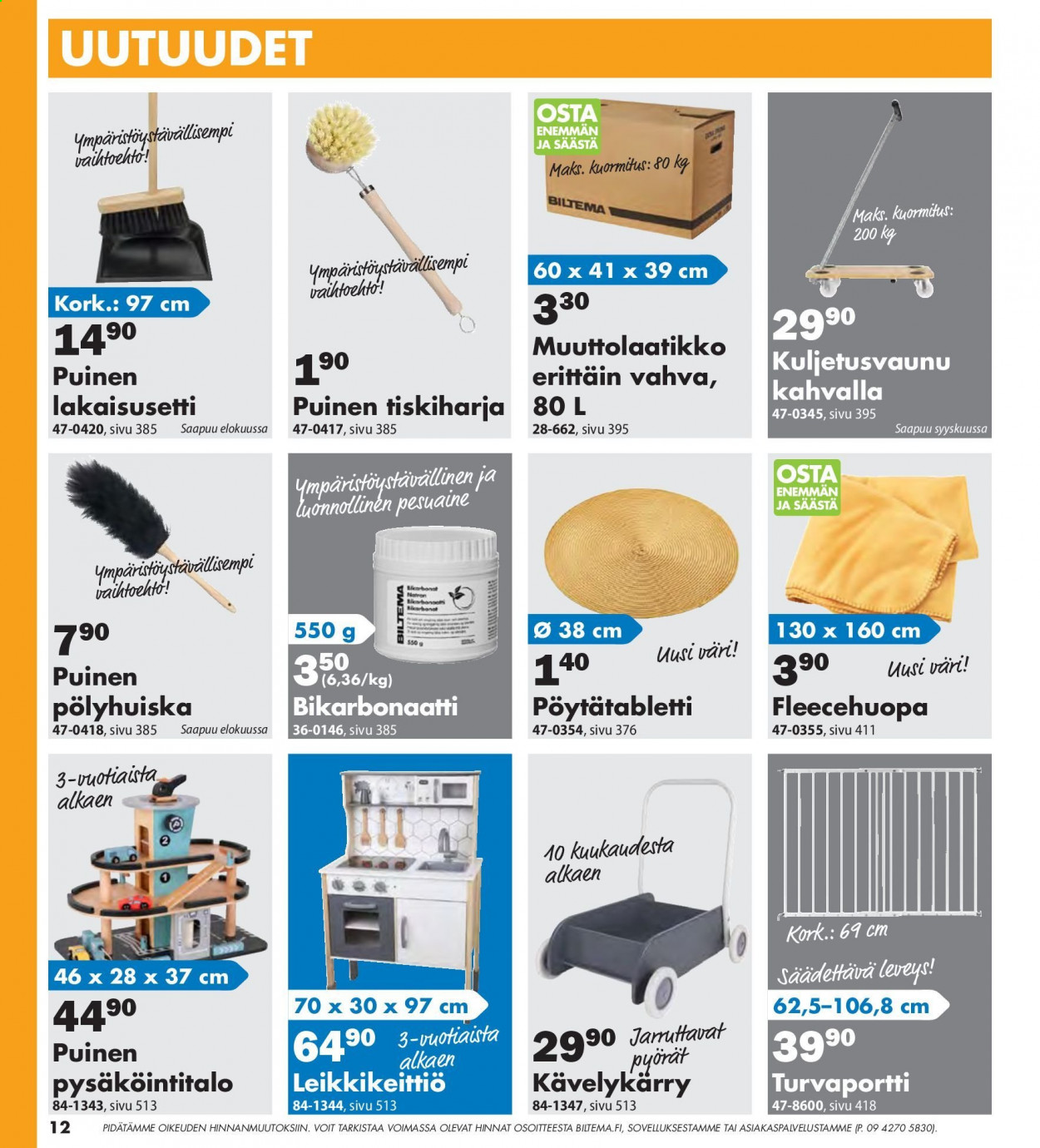 Biltema tarjoukset - 25.07.2021 - 20.02.2022. Sivu 12