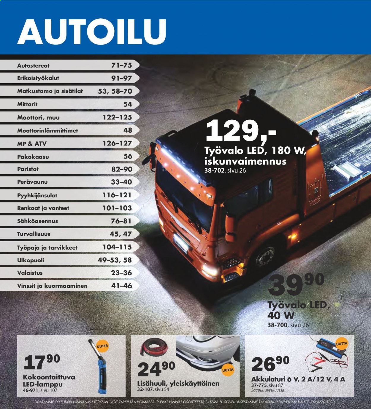 Biltema tarjoukset - 25.07.2021 - 20.02.2022. Sivu 22
