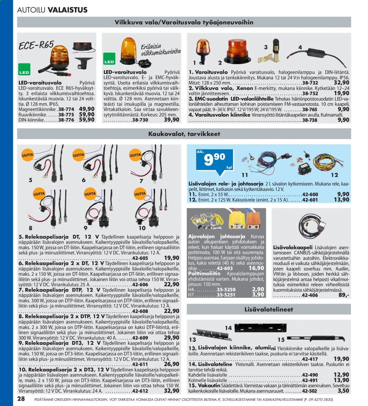 Biltema tarjoukset - 25.07.2021 - 20.02.2022. Sivu 28
