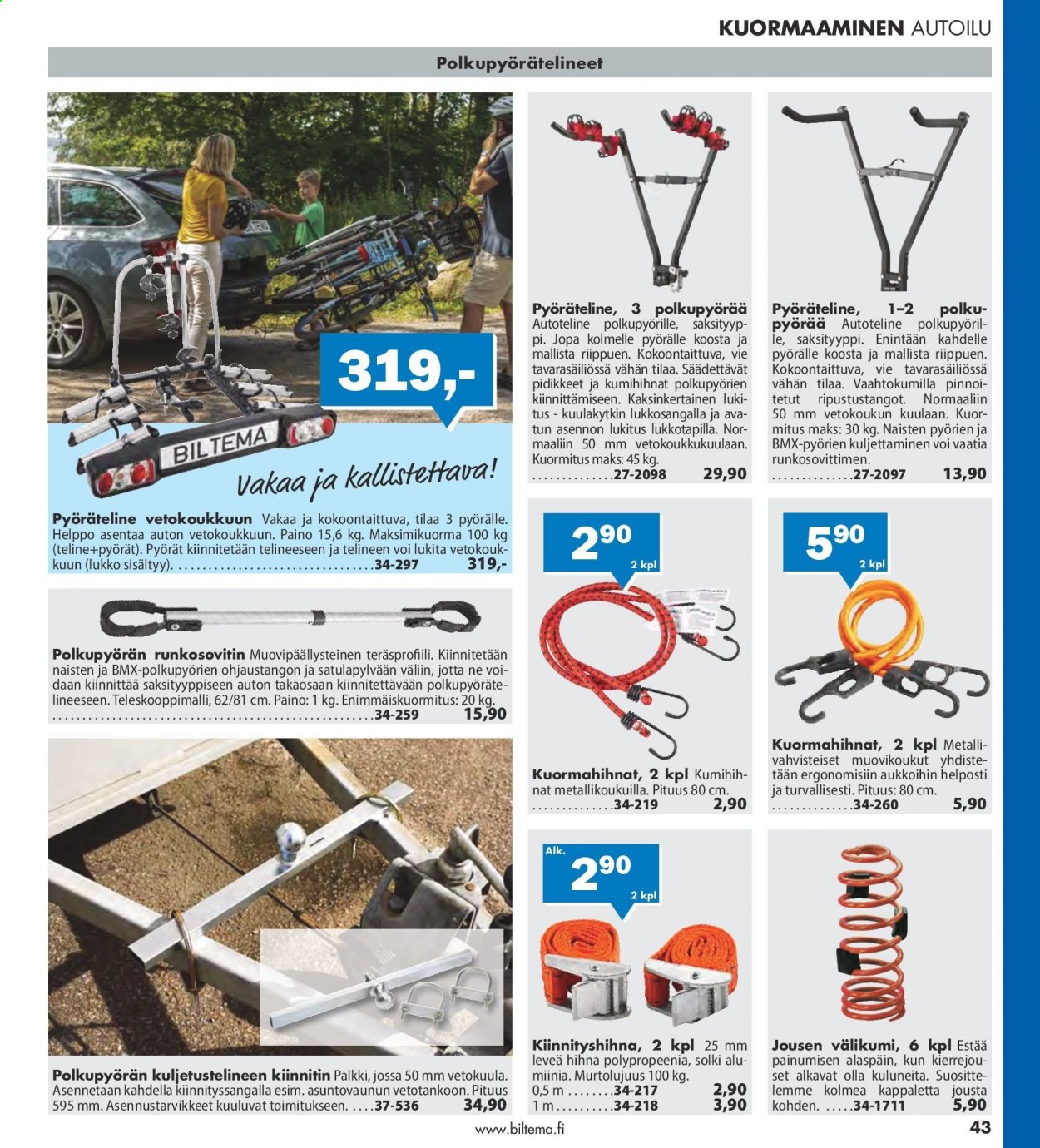 Biltema tarjoukset - 25.07.2021 - 20.02.2022. Sivu 43