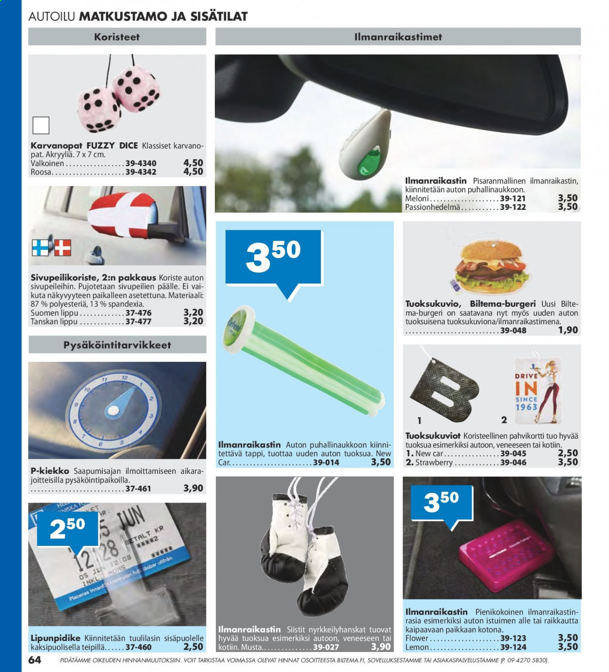 Biltema tarjoukset - 25.07.2021 - 20.02.2022. Sivu 64