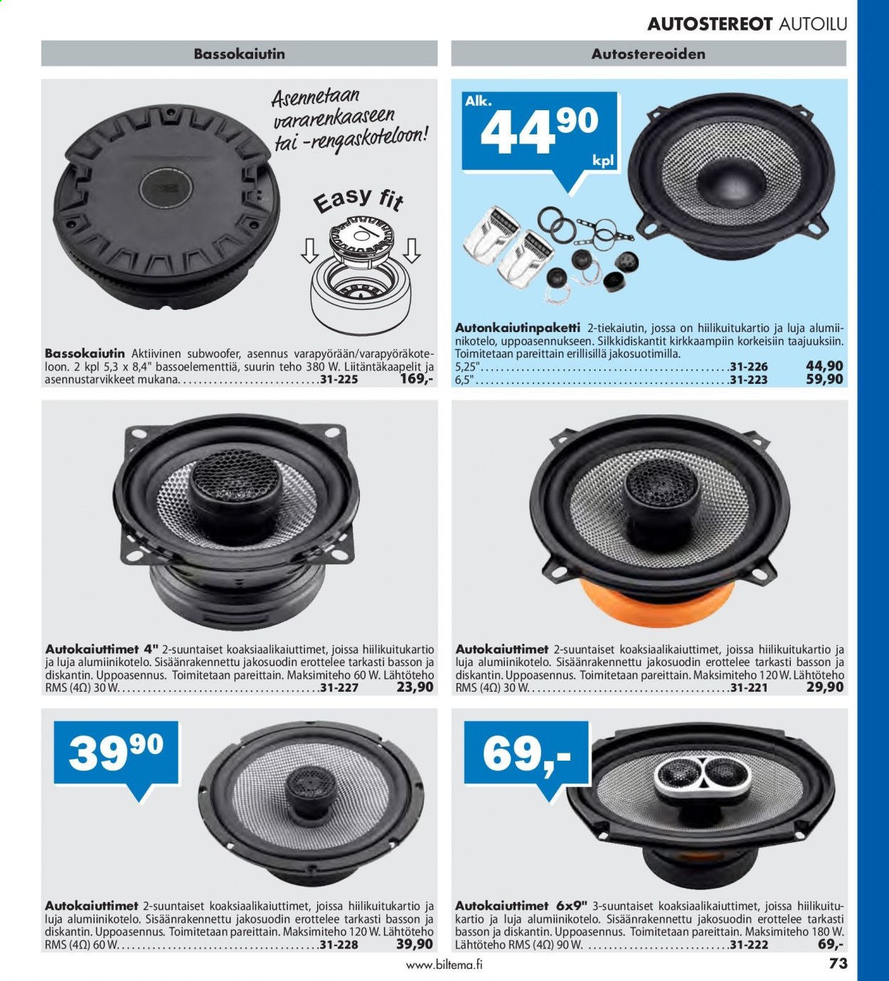 Biltema tarjoukset - 25.07.2021 - 20.02.2022. Sivu 73