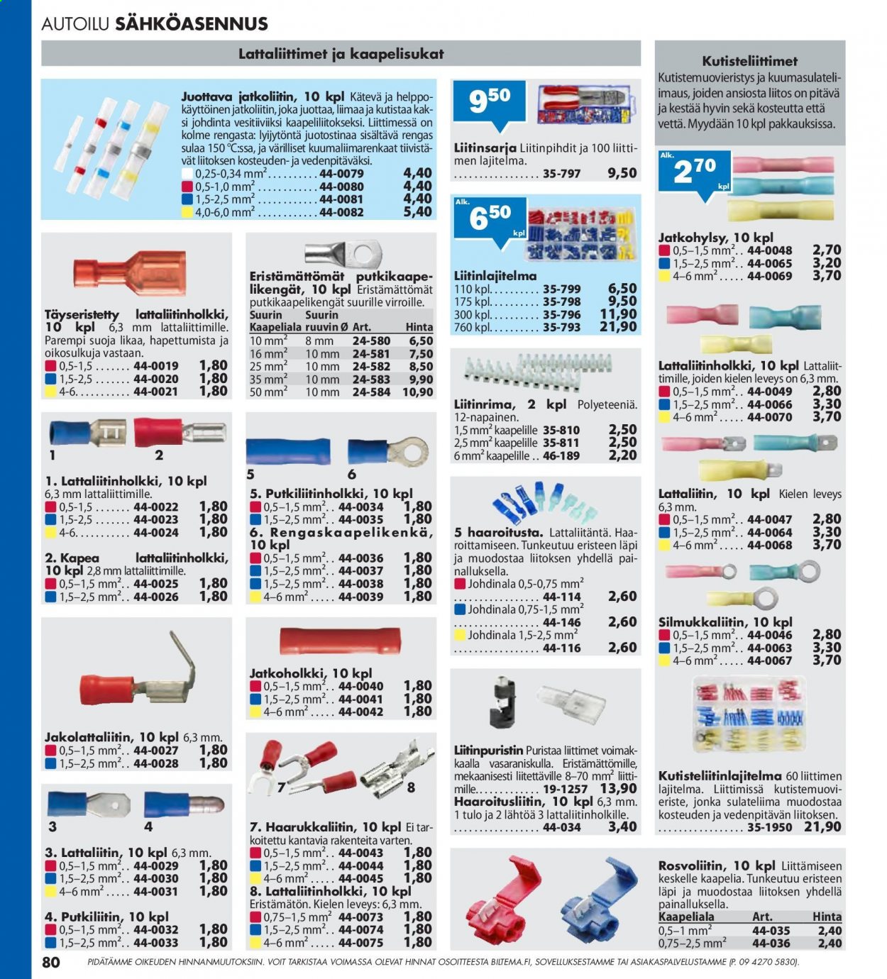 Biltema tarjoukset - 25.07.2021 - 20.02.2022. Sivu 80