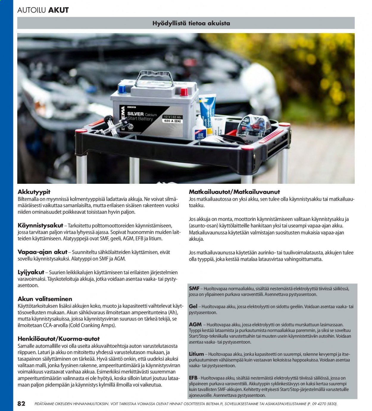 Biltema tarjoukset - 25.07.2021 - 20.02.2022. Sivu 82