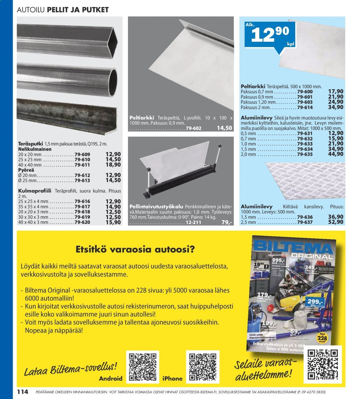 Biltema tarjoukset - 25.07.2021 - 20.02.2022. Sivu 114
