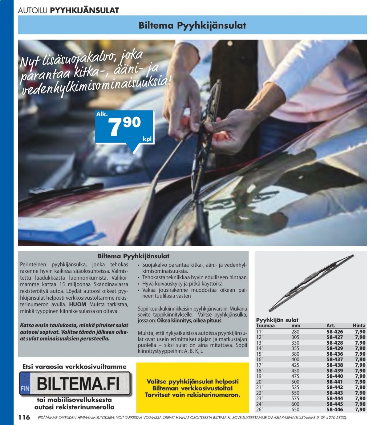 Biltema tarjoukset - 25.07.2021 - 20.02.2022. Sivu 116