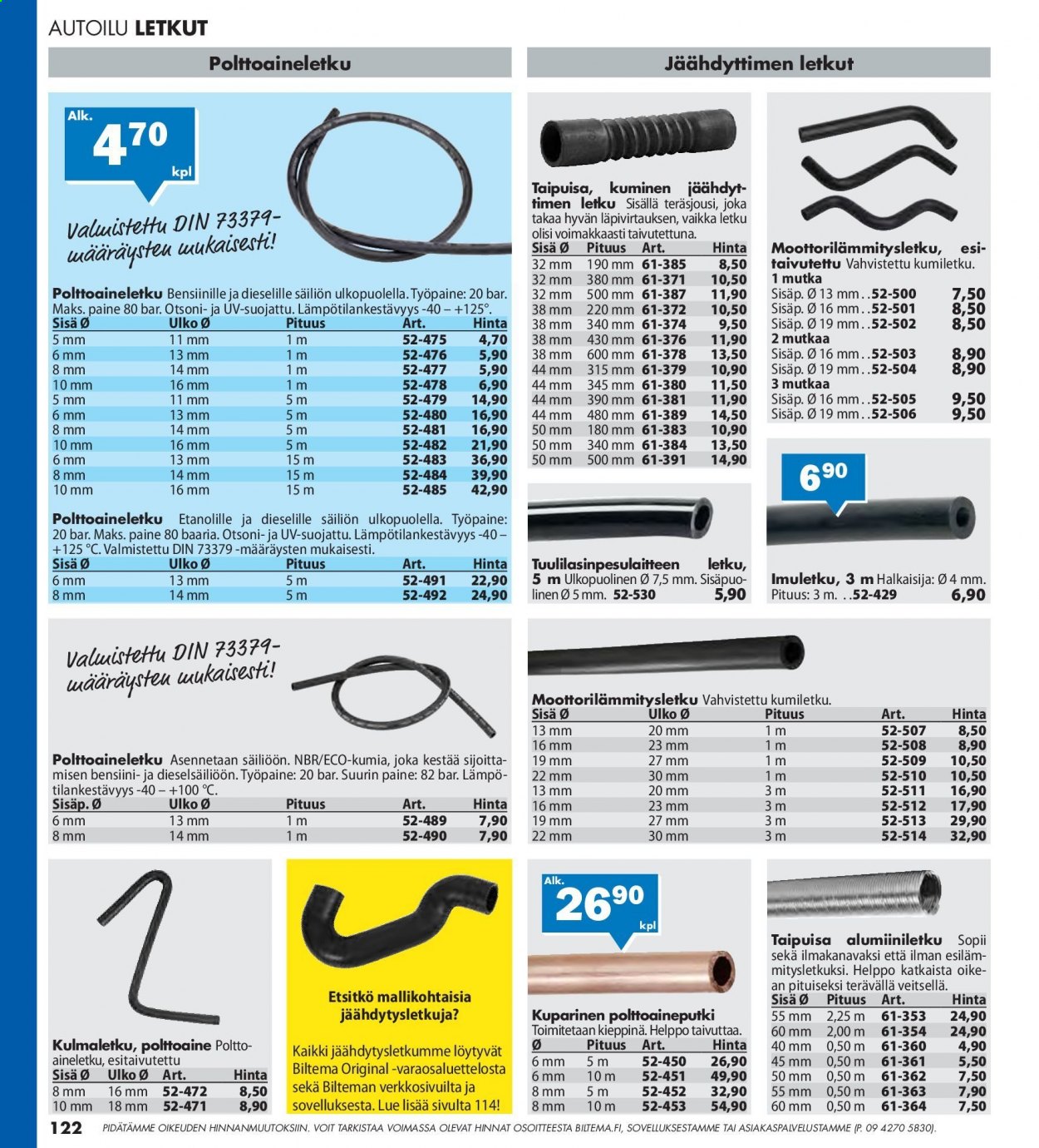 Biltema tarjoukset - 25.07.2021 - 20.02.2022. Sivu 122