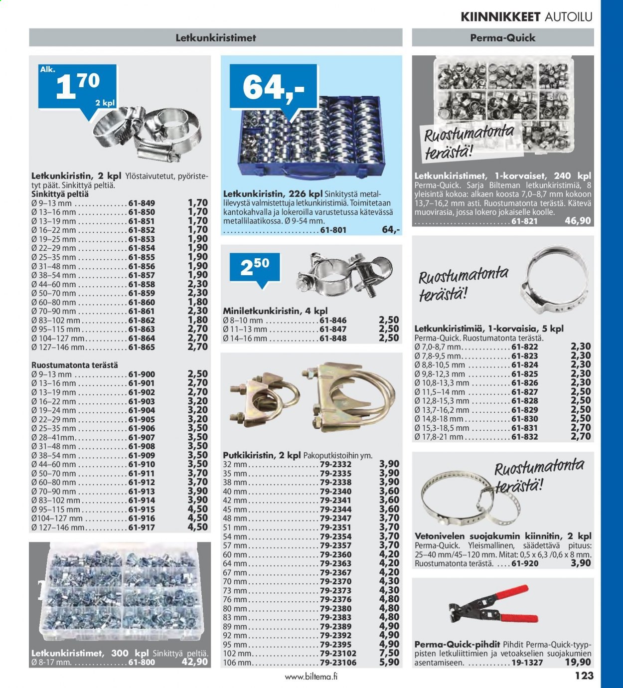 Biltema tarjoukset - 25.07.2021 - 20.02.2022. Sivu 123