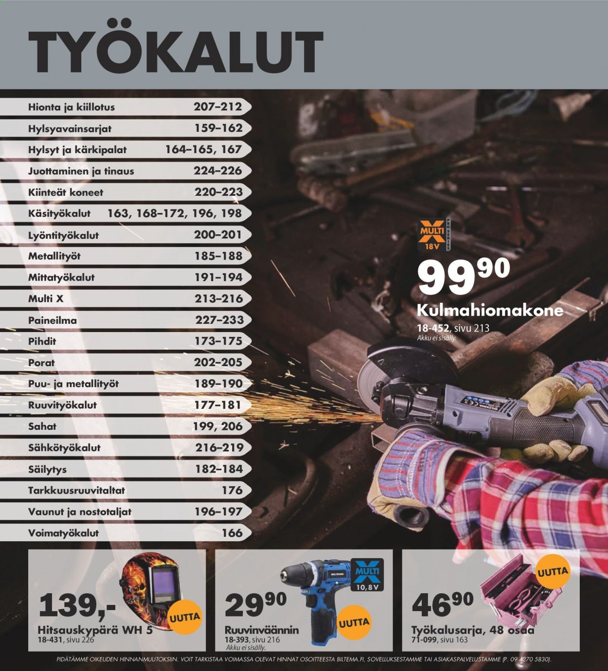 Biltema tarjoukset - 25.07.2021 - 20.02.2022. Sivu 158
