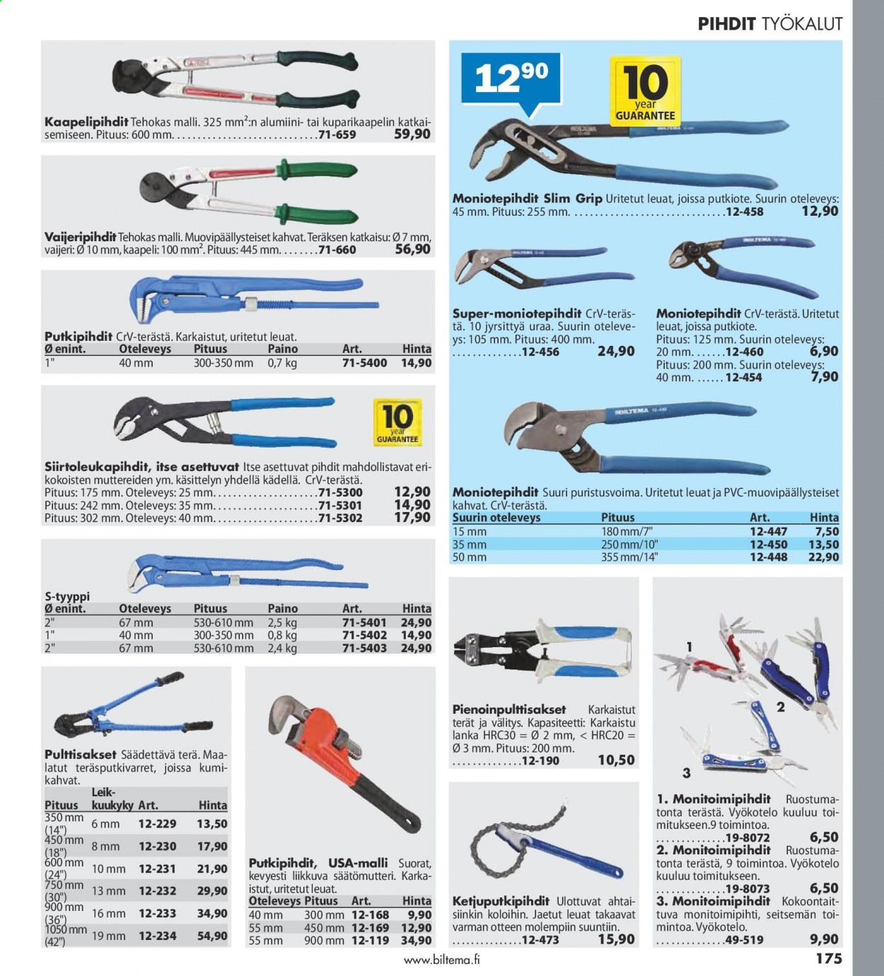 Biltema tarjoukset - 25.07.2021 - 20.02.2022. Sivu 175