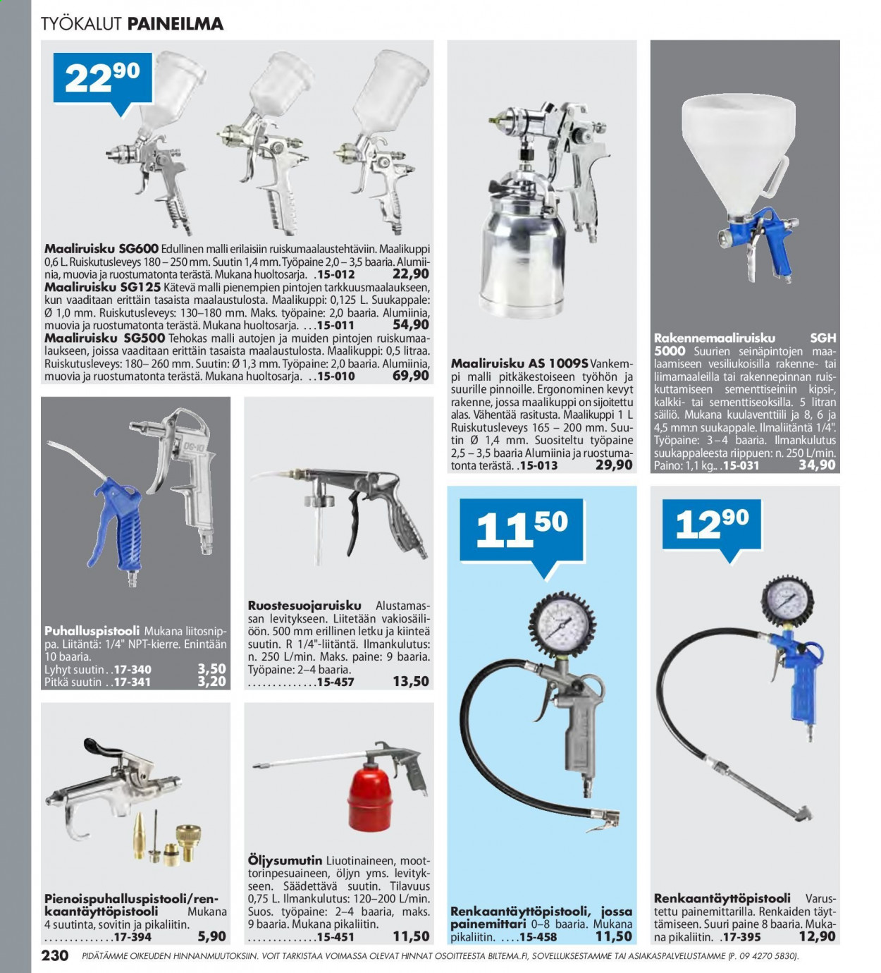 Biltema tarjoukset - 25.07.2021 - 20.02.2022. Sivu 230
