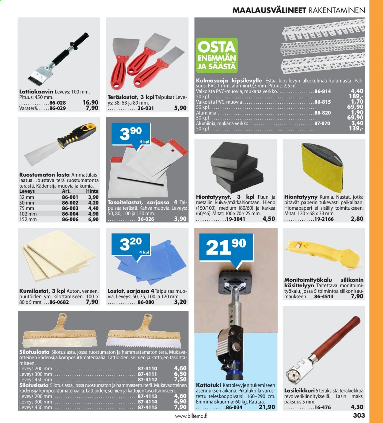 Biltema tarjoukset - 25.07.2021 - 20.02.2022. Sivu 303