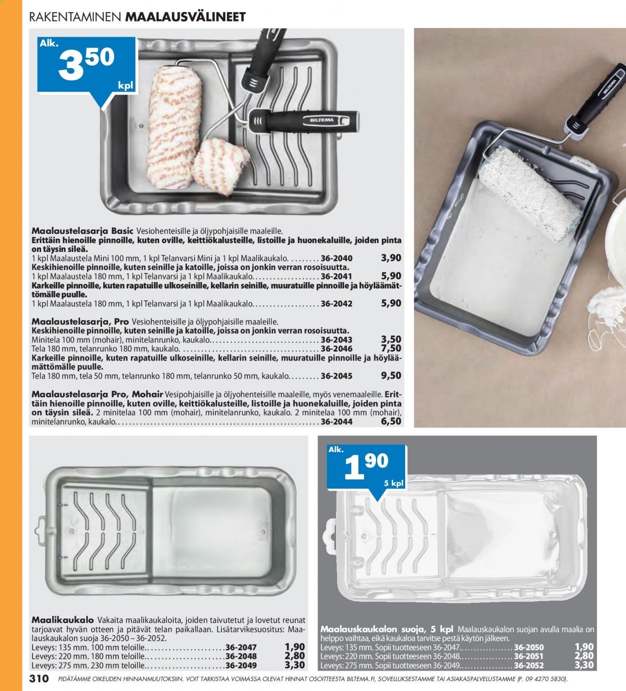 Biltema tarjoukset - 25.07.2021 - 20.02.2022. Sivu 310