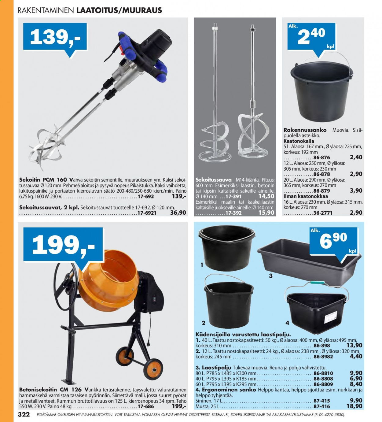 Biltema tarjoukset - 25.07.2021 - 20.02.2022. Sivu 322