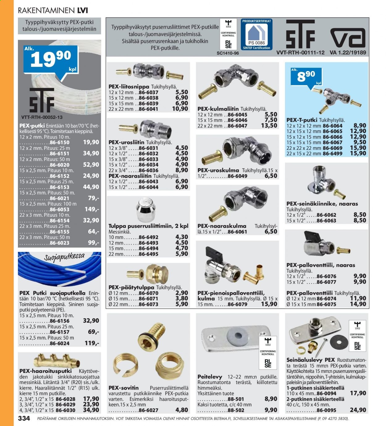 Biltema tarjoukset - 25.07.2021 - 20.02.2022. Sivu 334