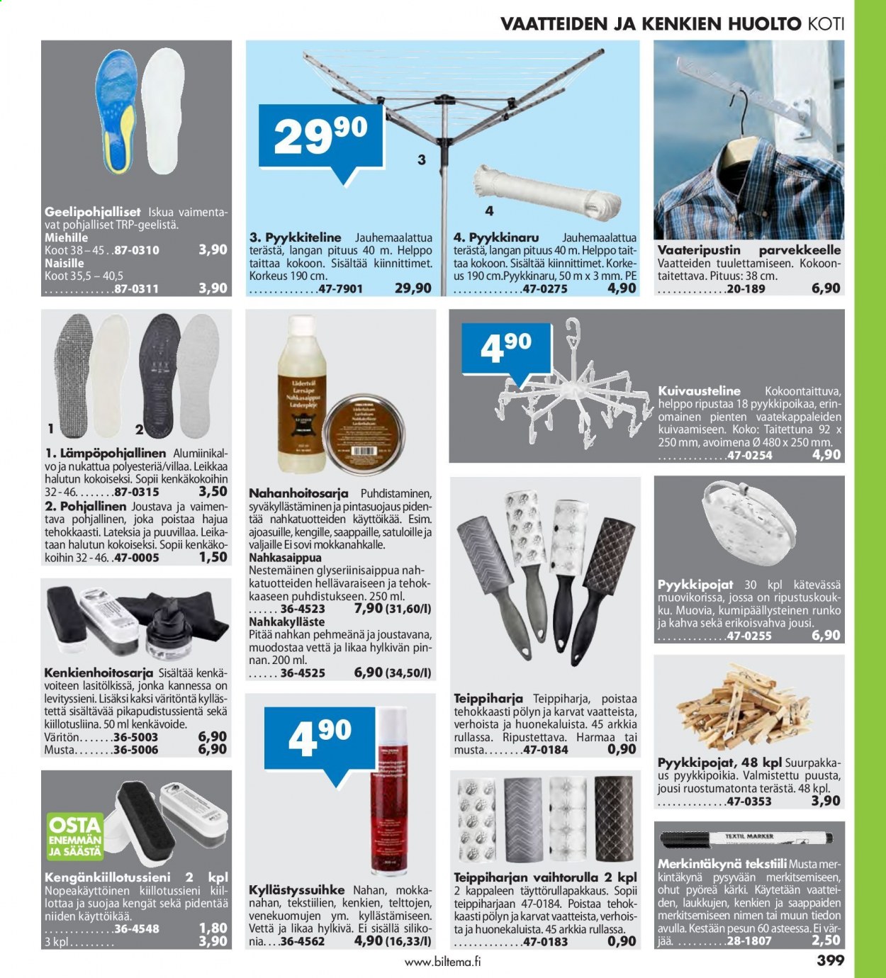 Biltema tarjoukset - 25.07.2021 - 20.02.2022. Sivu 399
