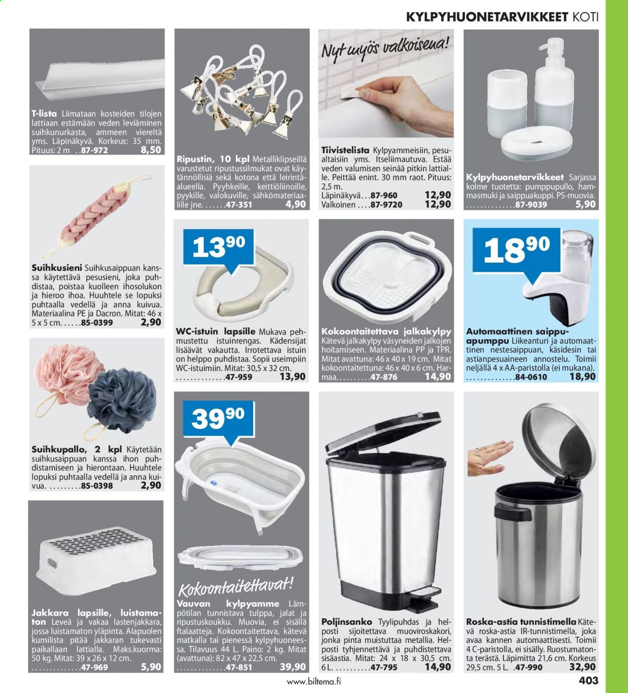 Biltema tarjoukset - 25.07.2021 - 20.02.2022. Sivu 403