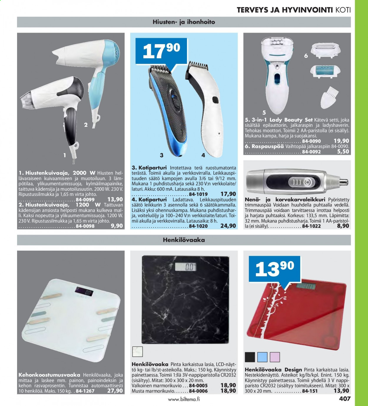 Biltema tarjoukset - 25.07.2021 - 20.02.2022. Sivu 407