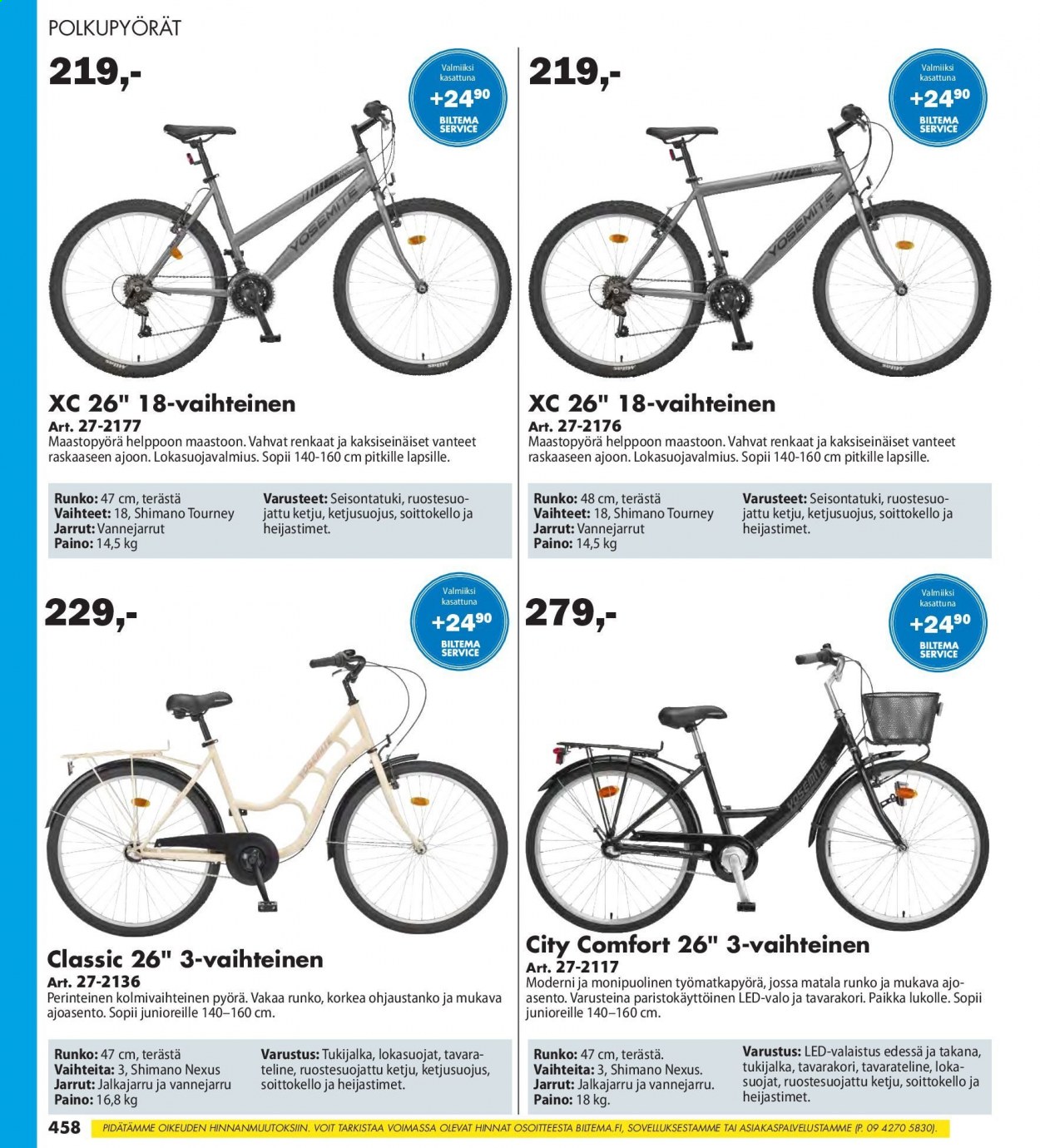 Biltema tarjoukset - 25.07.2021 - 20.02.2022. Sivu 458