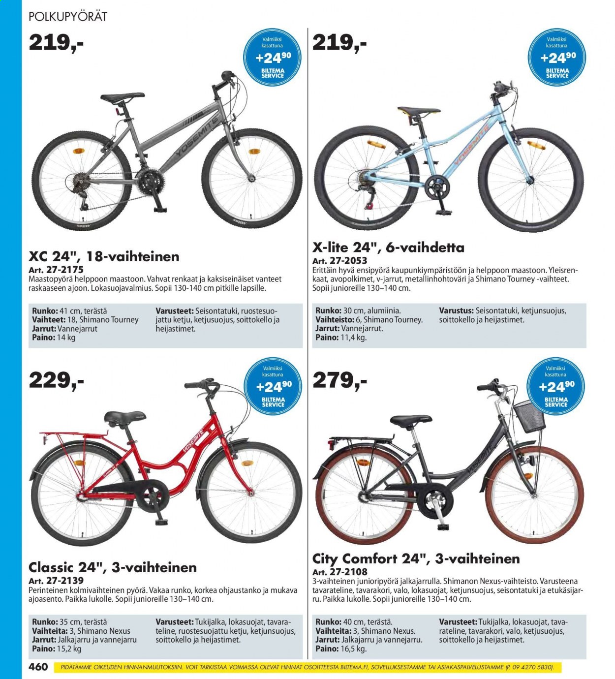 Biltema tarjoukset - 25.07.2021 - 20.02.2022. Sivu 460