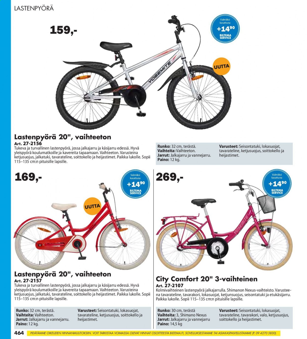 Biltema tarjoukset - 25.07.2021 - 20.02.2022. Sivu 464