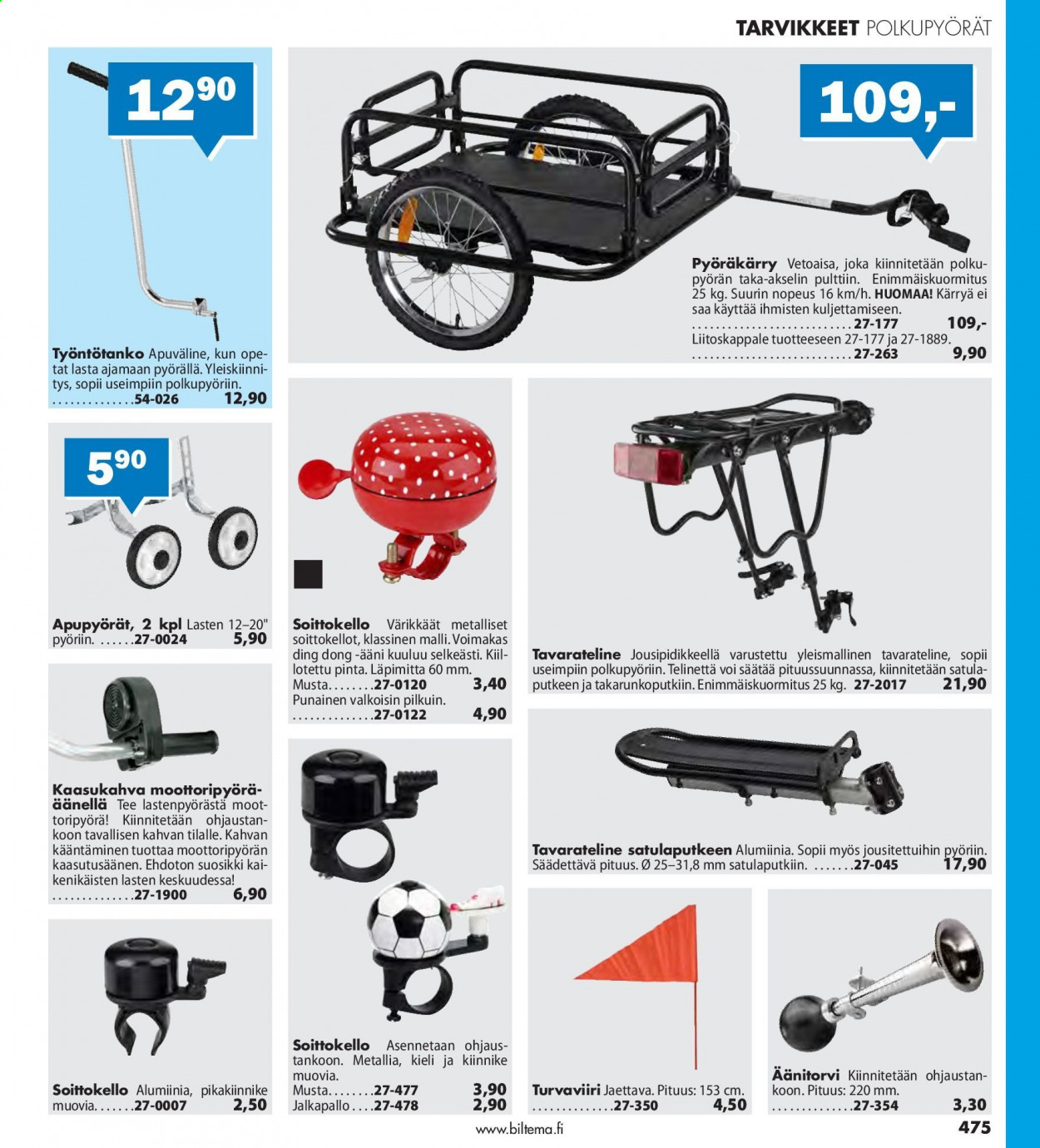 Biltema tarjoukset - 25.07.2021 - 20.02.2022. Sivu 475