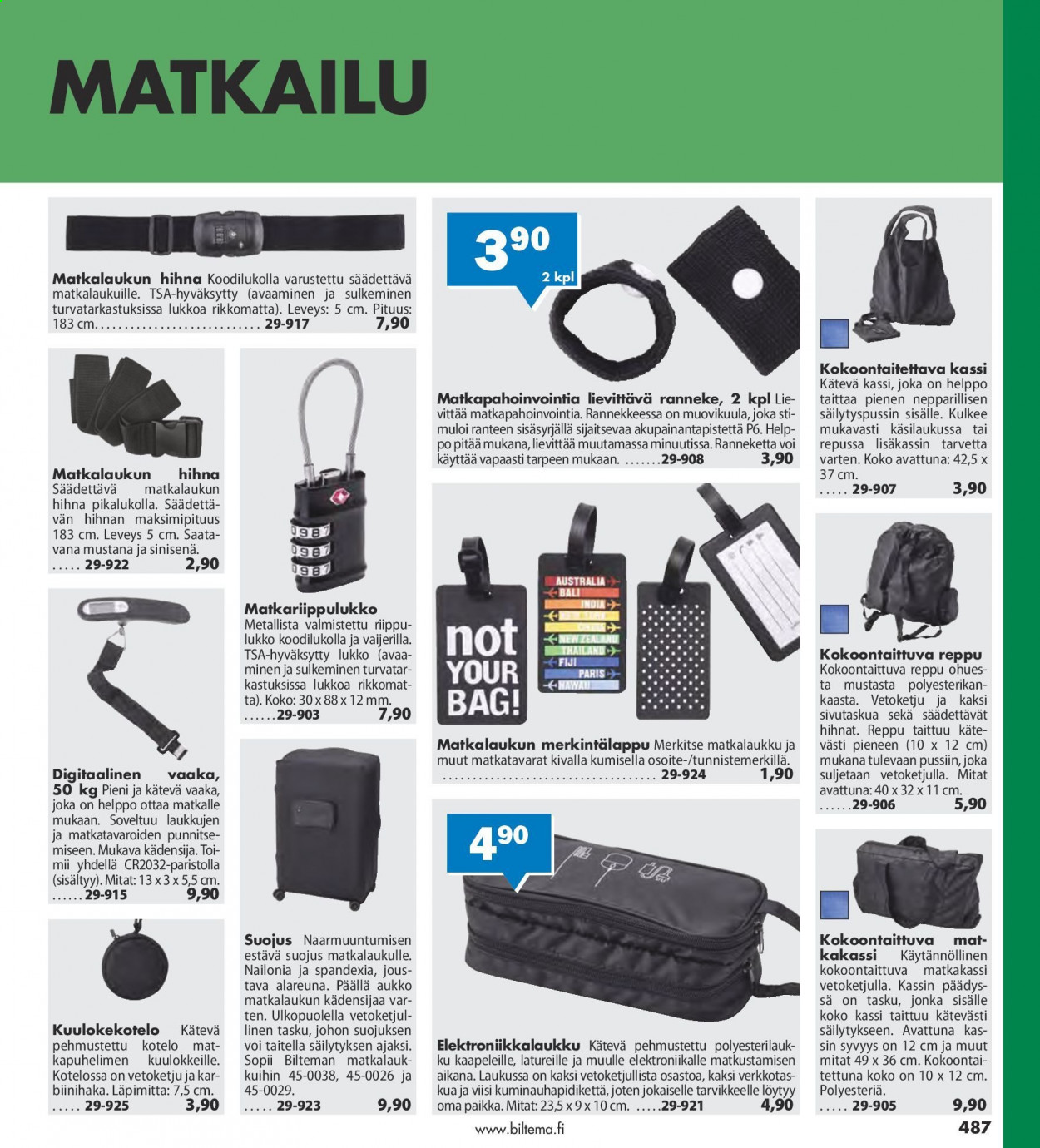 Biltema tarjoukset - 25.07.2021 - 20.02.2022. Sivu 487