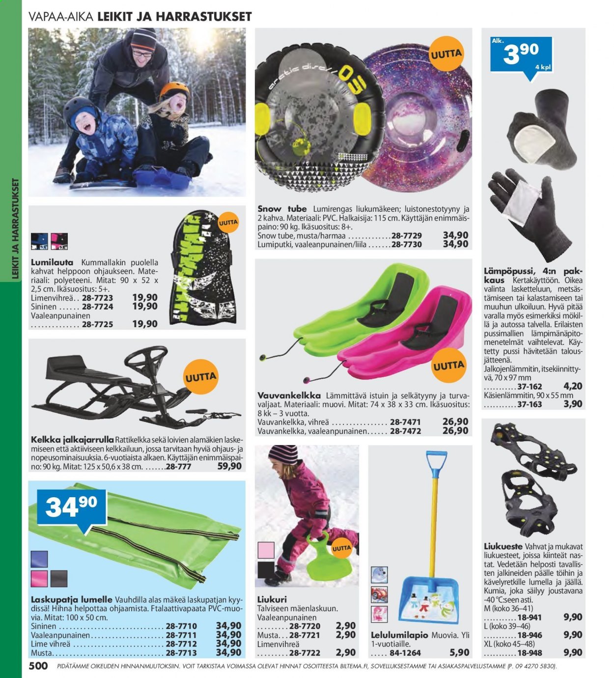 Biltema tarjoukset - 25.07.2021 - 20.02.2022. Sivu 500