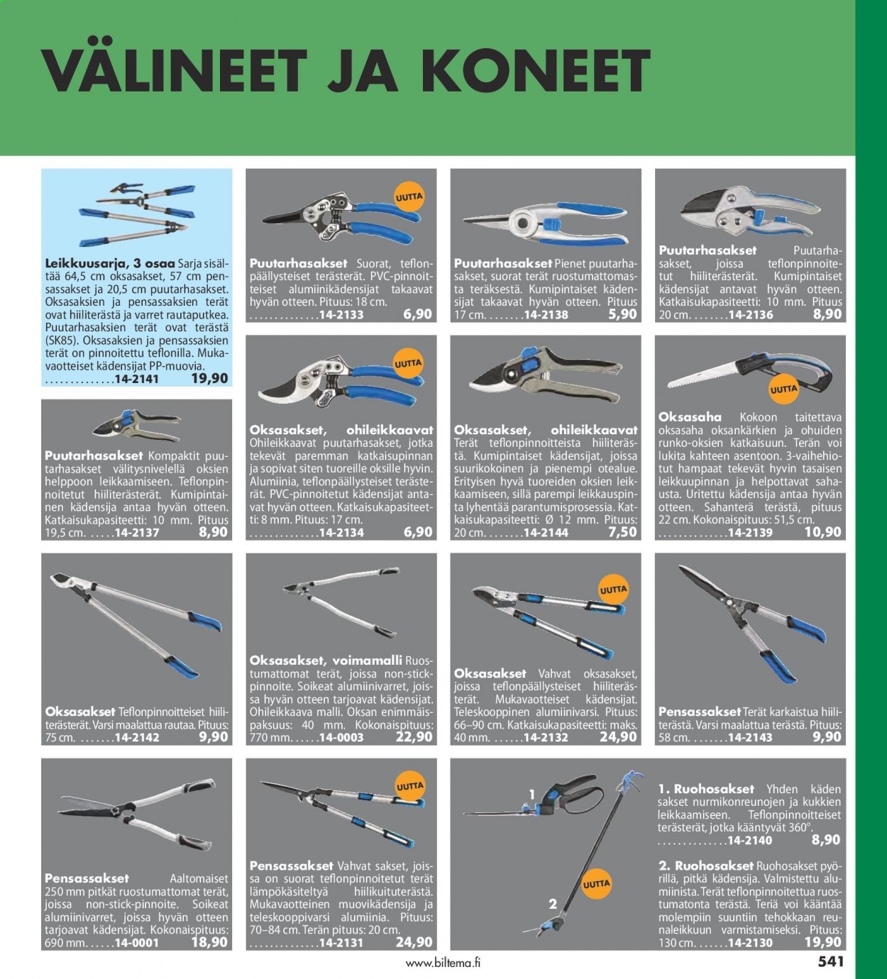 Biltema tarjoukset - 25.07.2021 - 20.02.2022. Sivu 541