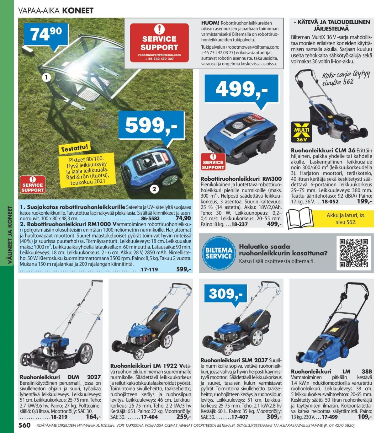 Biltema tarjoukset - 25.07.2021 - 20.02.2022. Sivu 560