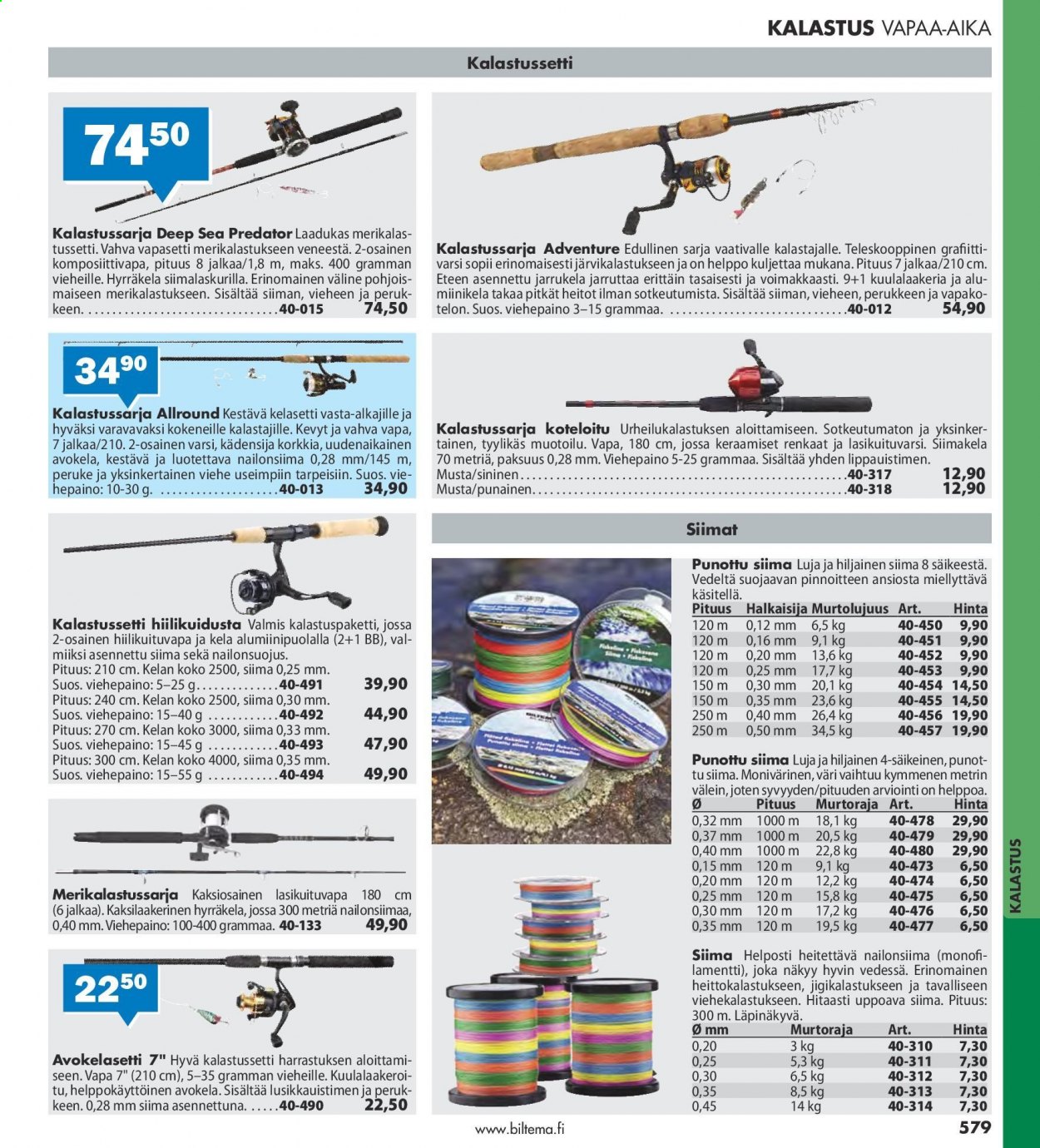 Biltema tarjoukset - 25.07.2021 - 20.02.2022. Sivu 579