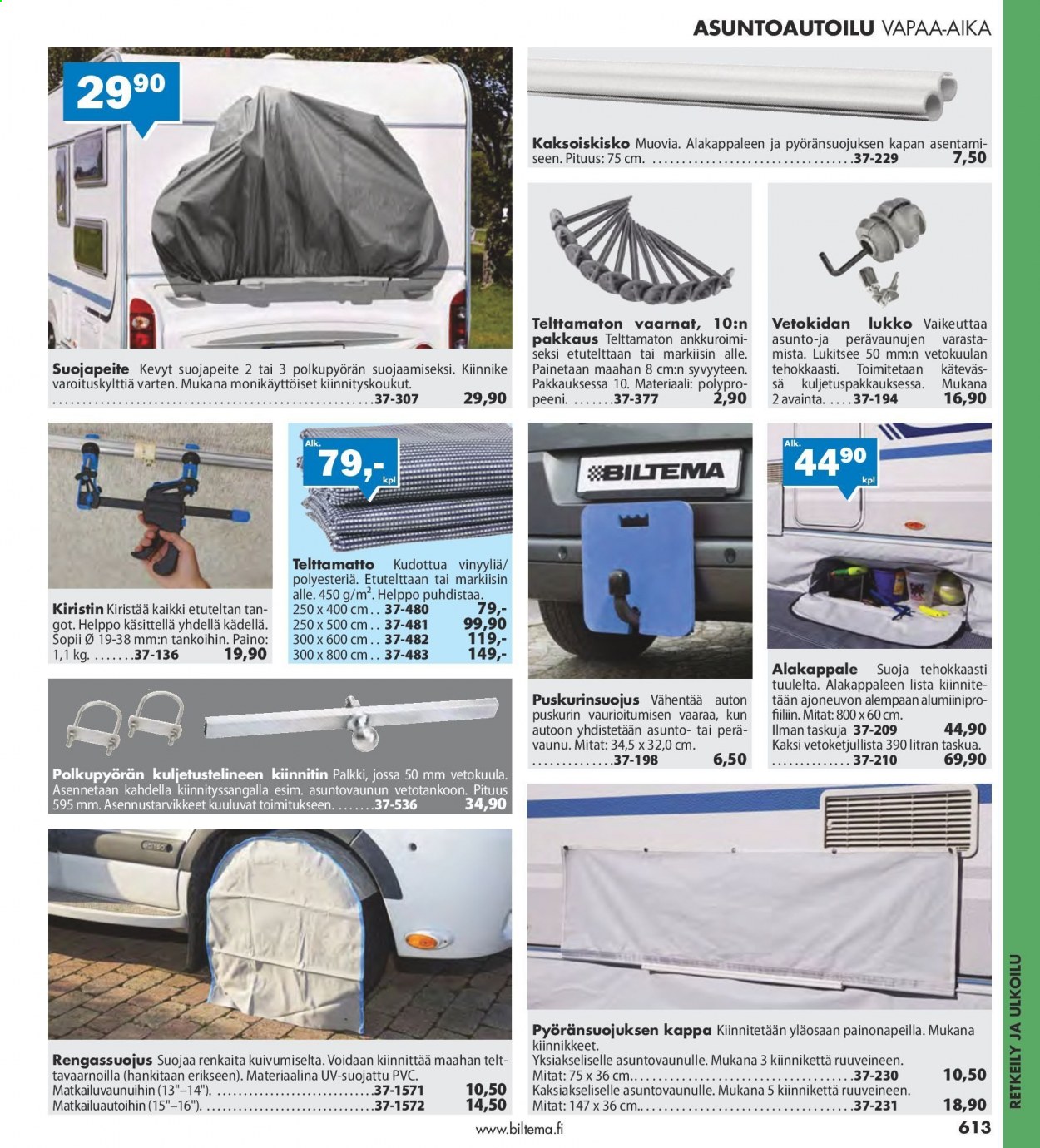 Biltema tarjoukset - 25.07.2021 - 20.02.2022. Sivu 613