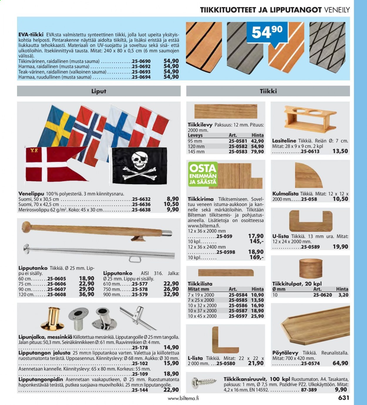 Biltema tarjoukset - 25.07.2021 - 20.02.2022. Sivu 631